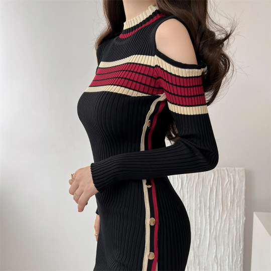 Winter Knitted Midi Dress